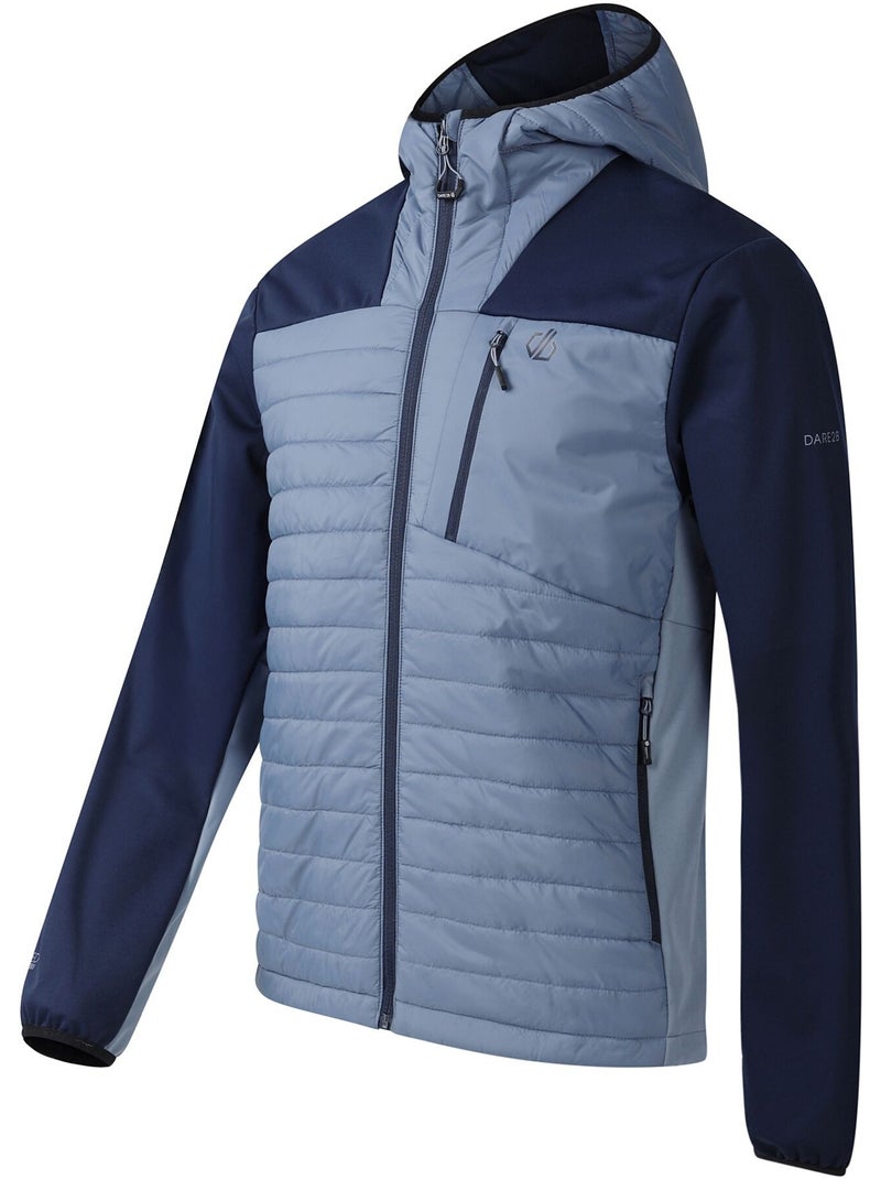 Veste softshell matelassée et imperméable mountaineer - dare 2b Bleu gris - Kiabi