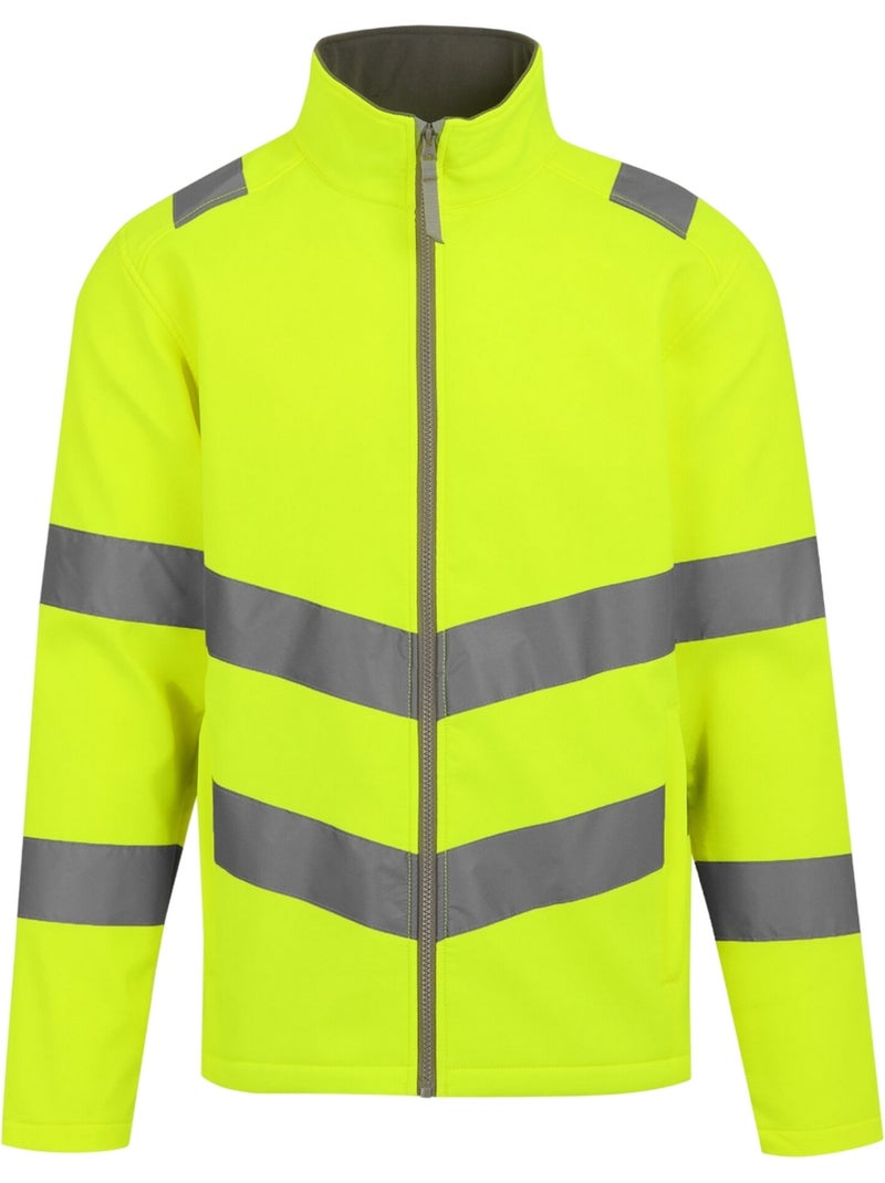 Veste softshell pro contract ablaze - regatta professional Jaune - Kiabi