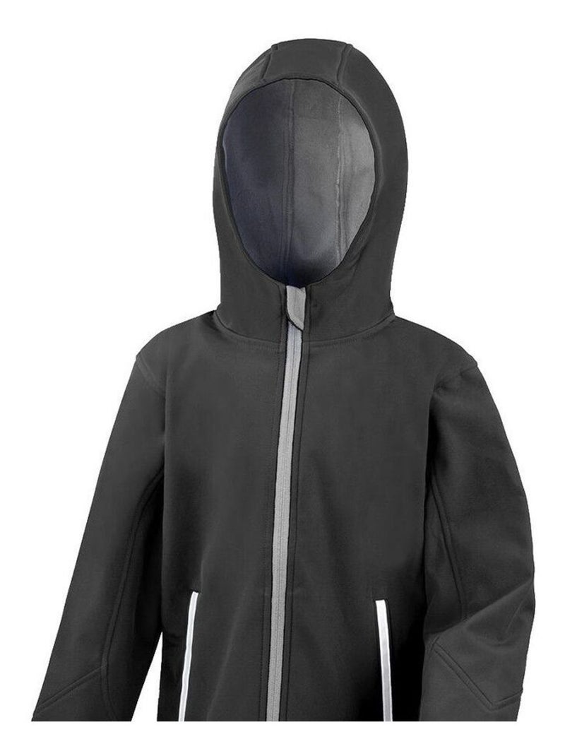 Veste softshell tx performance - result core Noir Gris - Kiabi