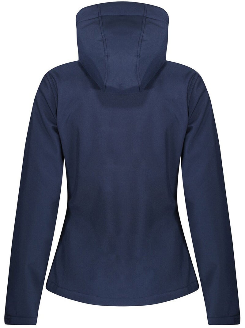 Veste softshell unie à capuche amovible et poche sur poitrine - regatta professional Bleu marine - Kiabi