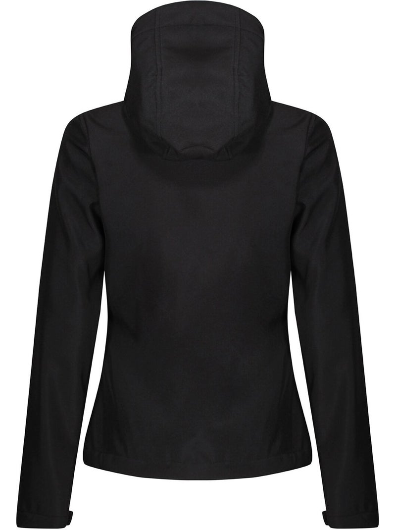 Veste softshell unie à capuche amovible et poche sur poitrine - regatta professional Noir - Kiabi