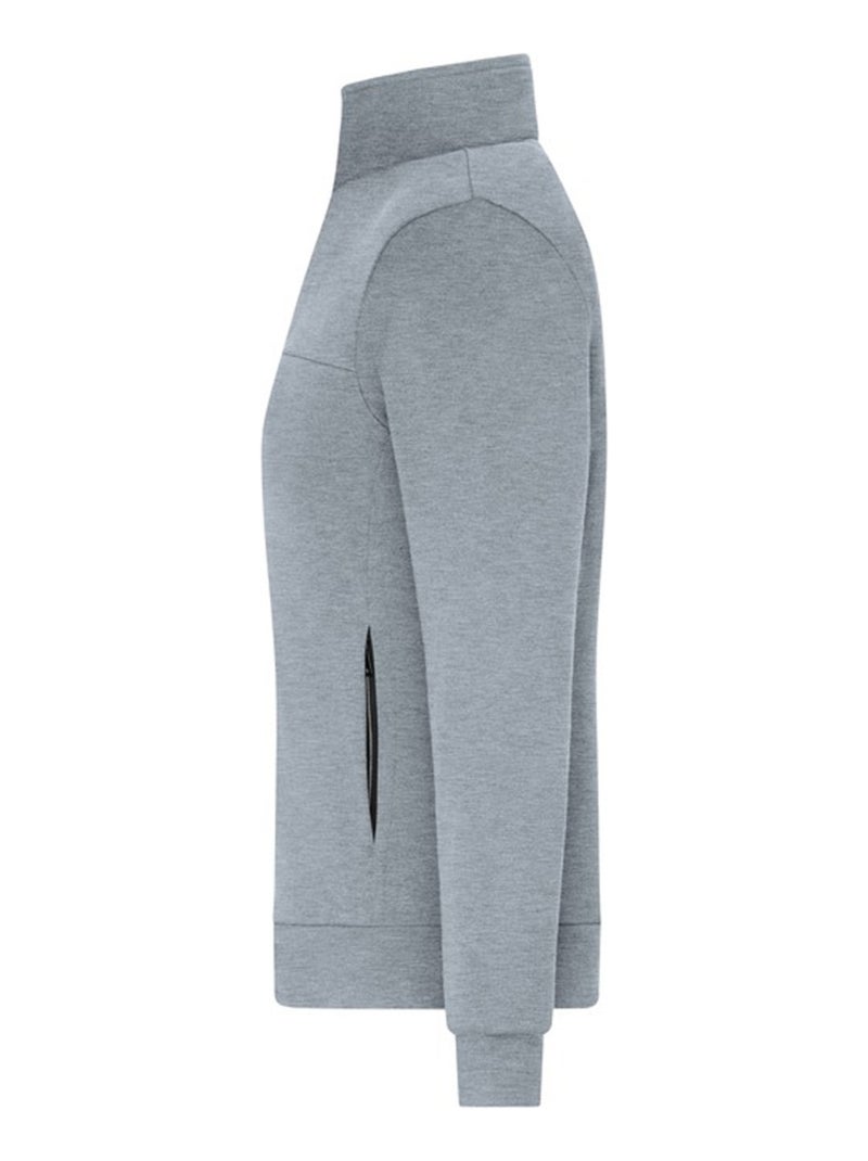 Veste sporty - james and nicholson Gris - Kiabi