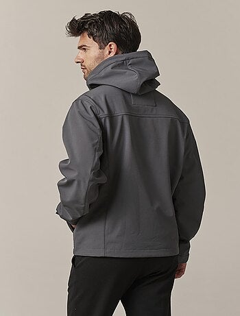 Veste streetwear unie à capuche 'Deeluxe'