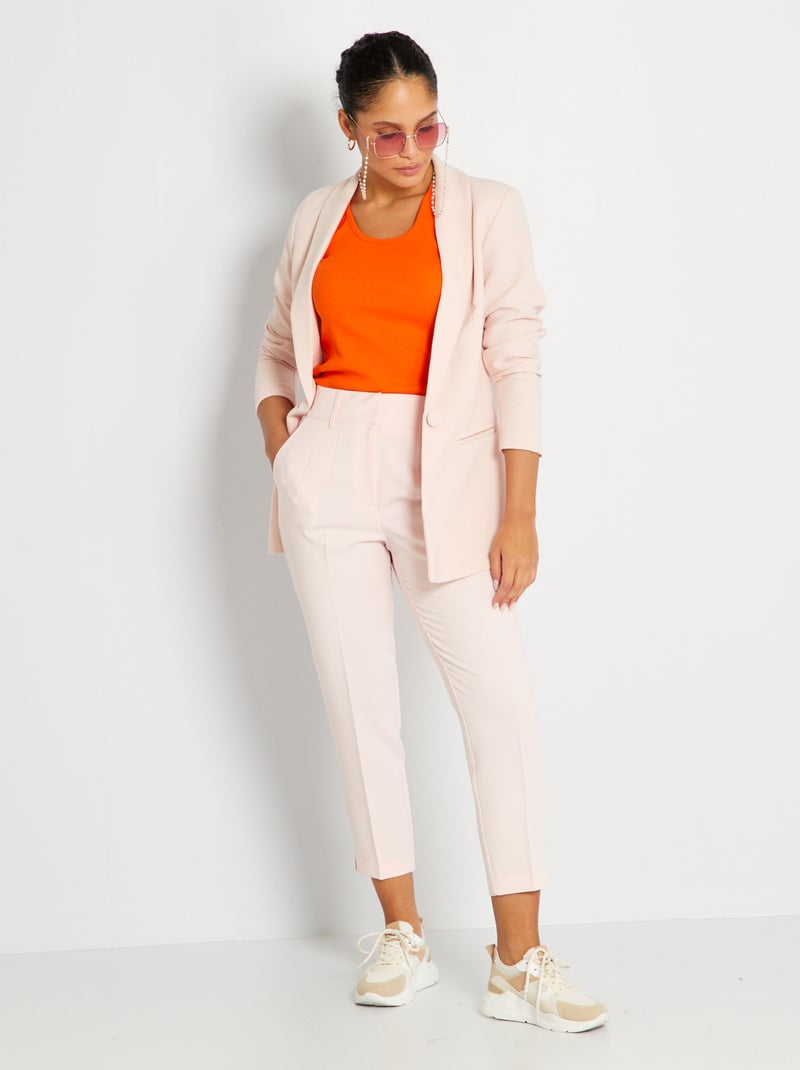 Veste structurée Rose - Kiabi