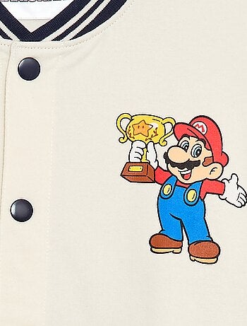 Veste style américain 'Mario' 'Nintendo'
