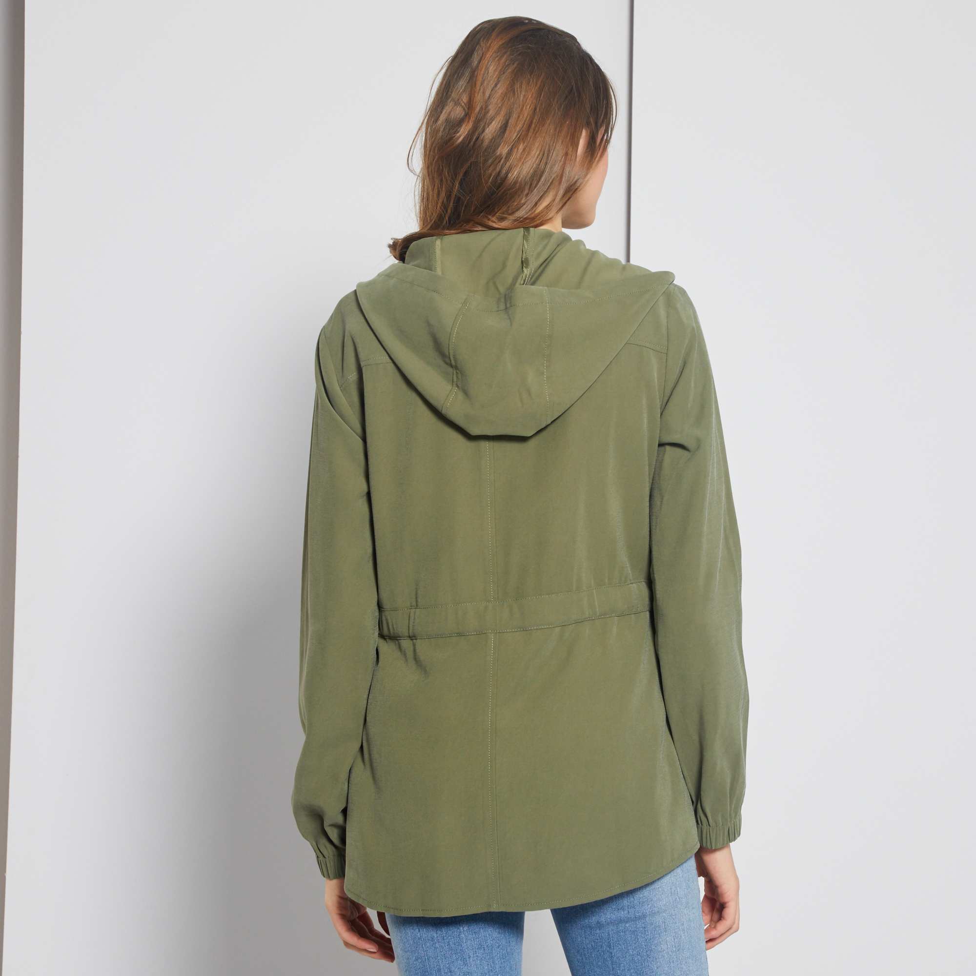 Veste style saharienne Femme - kaki - Kiabi - 15,00�?�