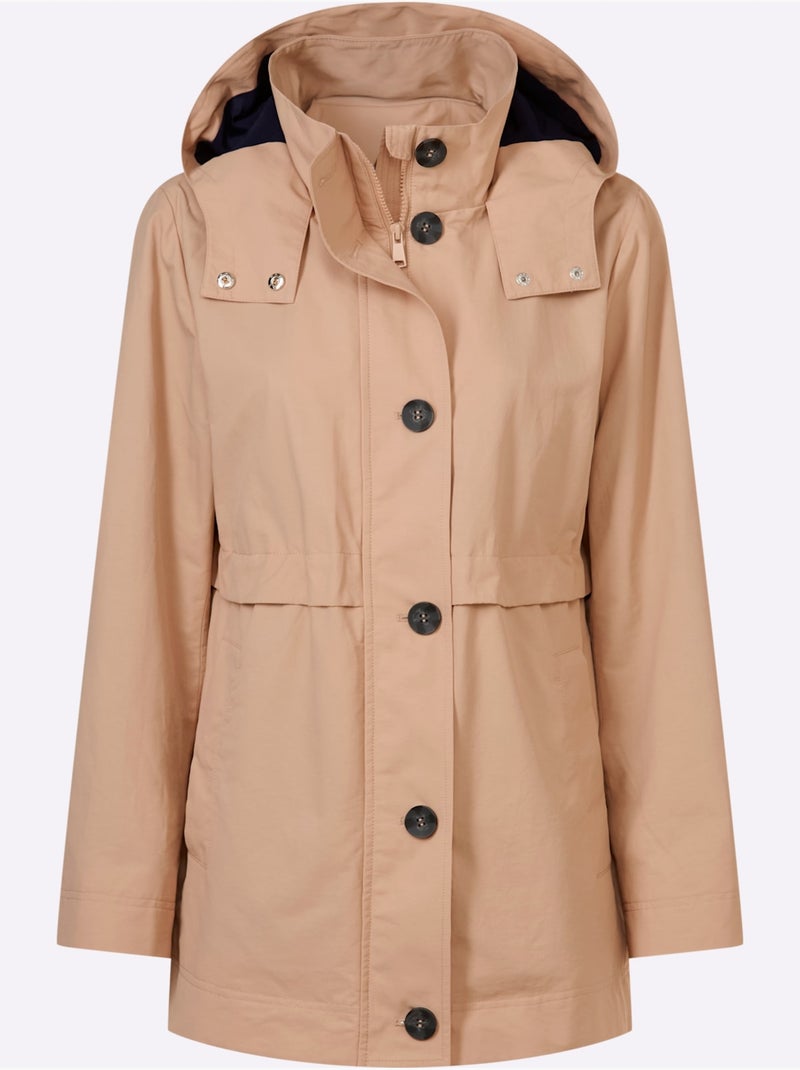 Veste Style Trench-coat Tendance - Helline Beige - Kiabi