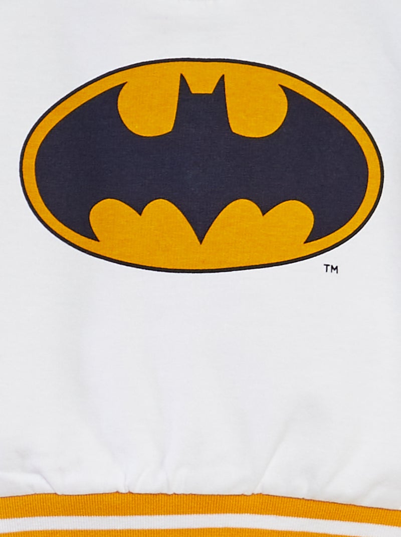 Veste style université américaine 'DC Comics' Blanc - Kiabi