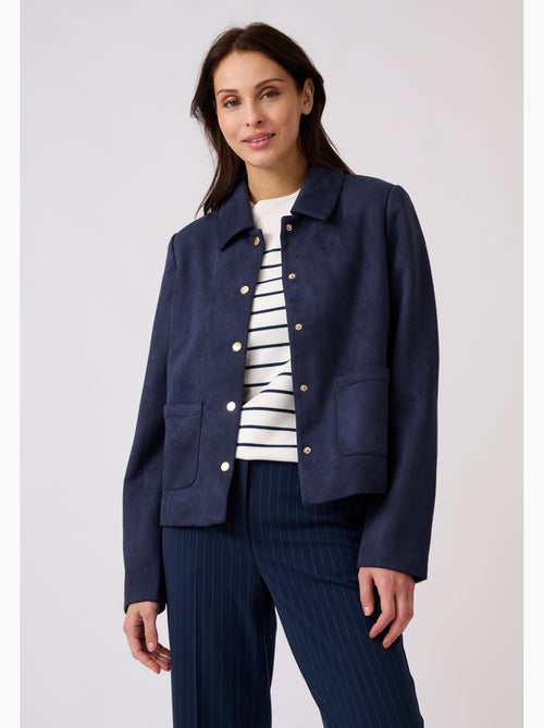 Veste suédine - Damart - Kiabi Veste suédine - Damart - Kiabi