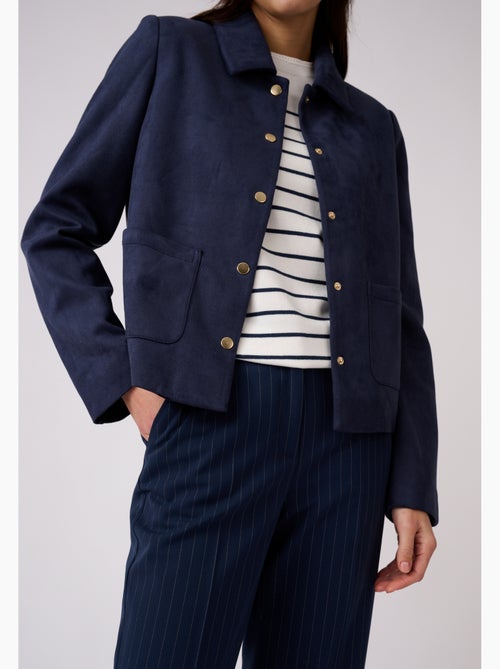 Veste suédine - Damart - Kiabi Veste suédine - Damart - Kiabi