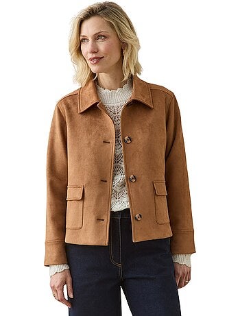 Veste suédine femme - DAXON