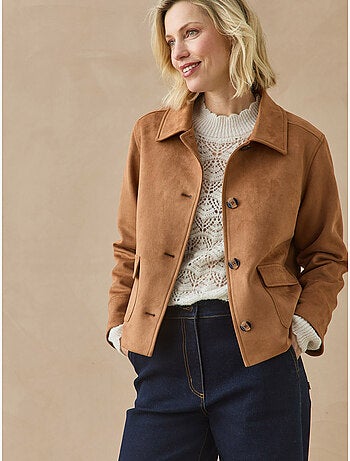 Veste suédine femme - DAXON