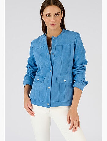 Veste suédine stretch - Damart