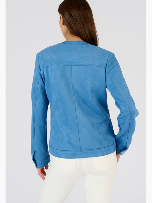 Veste suédine stretch - Damart - Kiabi
