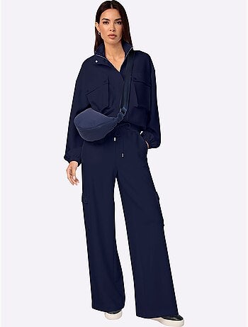 Veste Sweat 2 Poches Soufflet - Taille Standard - helline
