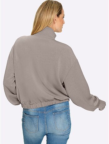 Veste Sweat 2 Poches Soufflet - Taille Standard - helline