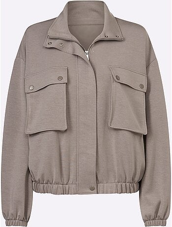 Veste Sweat 2 Poches Soufflet - Taille Standard - helline