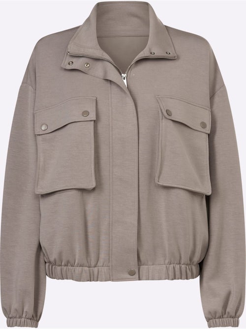 Veste Sweat 2 Poches Soufflet - Taille Standard - helline - Kiabi