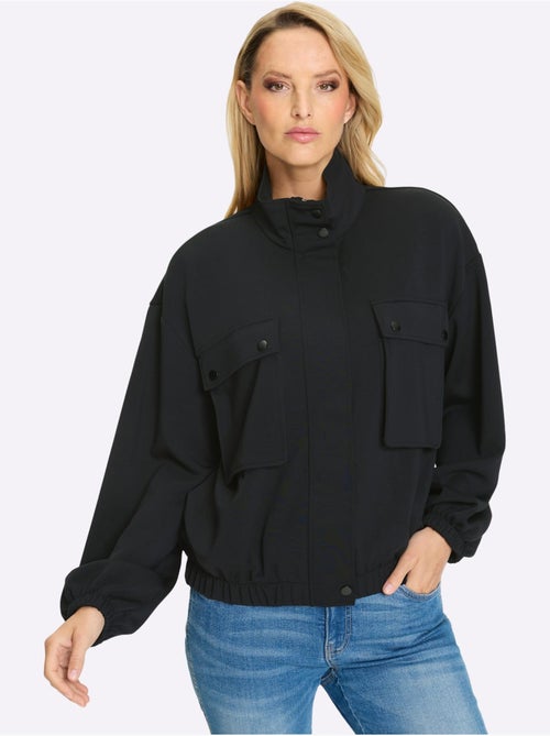 Veste Sweat 2 Poches Soufflet - Taille Standard - Helline - Kiabi Veste Sweat 2 Poches Soufflet - Taille Standard - Helline - Kiabi