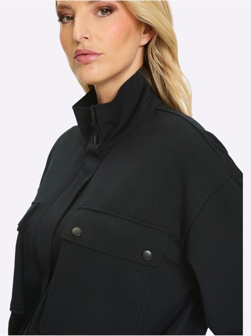 Veste Sweat 2 Poches Soufflet - Taille Standard - Helline - Kiabi Veste Sweat 2 Poches Soufflet - Taille Standard - Helline - Kiabi