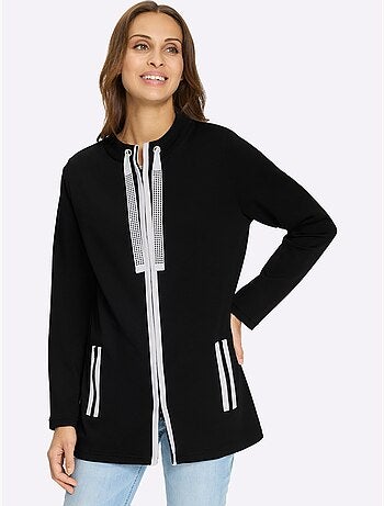 Veste Sweat 50% Modal (tencel) - Taille Standard - Witt