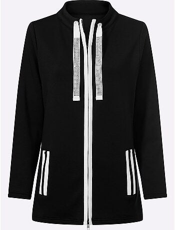 Veste Sweat 50% Modal (tencel) - Taille Standard - Witt