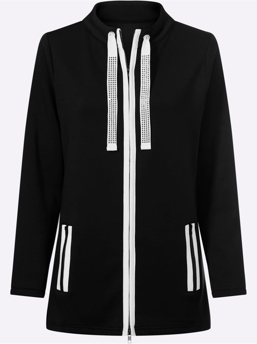 Veste Sweat 50% Modal (tencel) - Taille Standard - Witt - Kiabi
