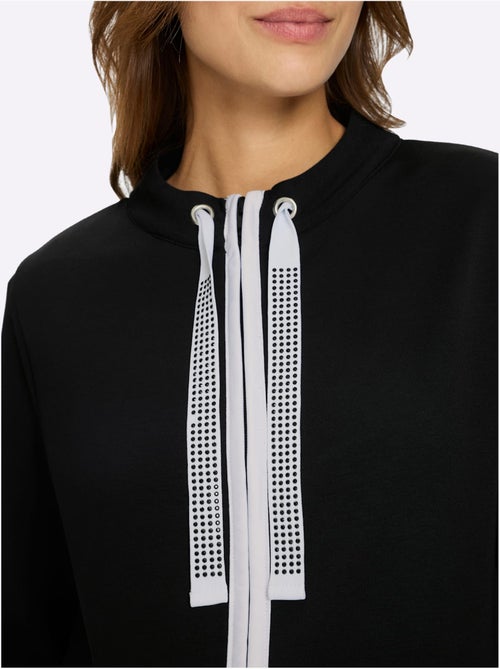 Veste Sweat 50% Modal (tencel) - Taille Standard - Witt - Kiabi