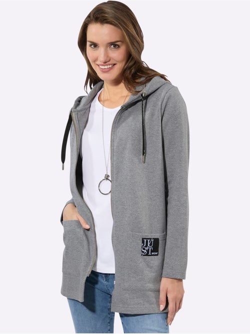 Veste Sweat 60% Coton - Taille Standard - Witt - Kiabi Veste Sweat 60% Coton - Taille Standard - Witt - Kiabi