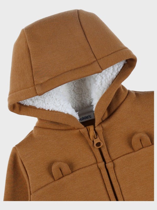 Veste sweat à capuche en Sweatoloudoux® Noukie's - Kiabi