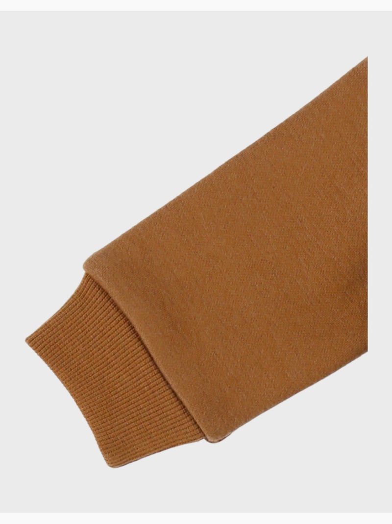 Veste sweat à capuche en Sweatoloudoux® Noukie's Marron - Kiabi