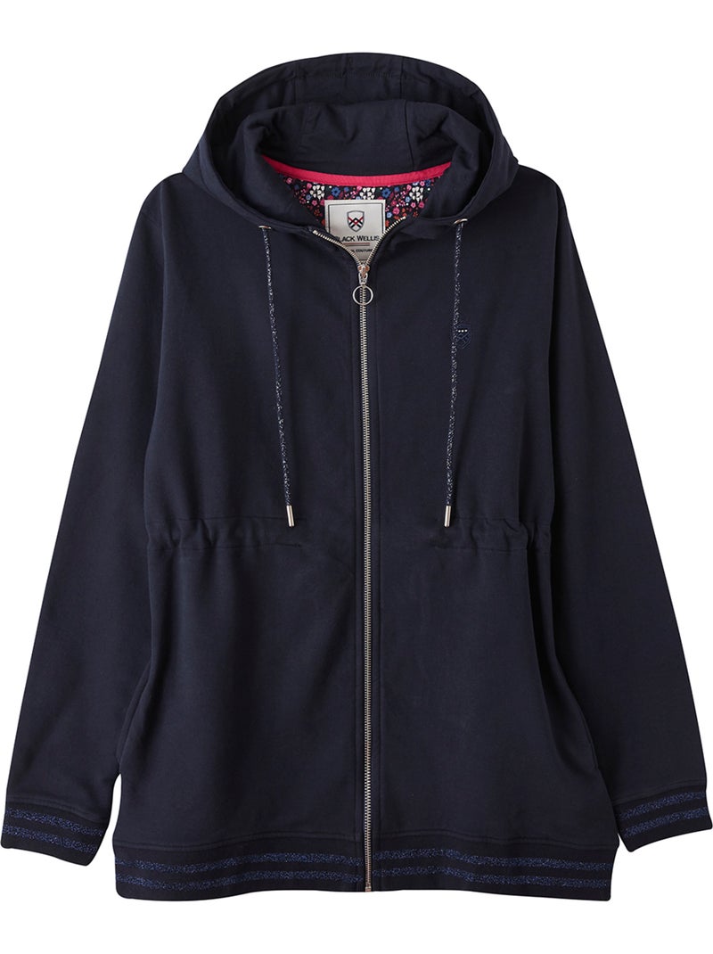 VESTE SWEAT MADAME CASUAL Bleu marine - Kiabi