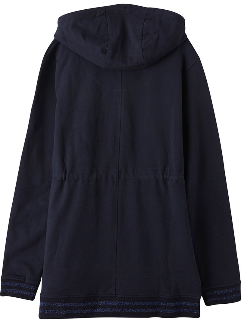 VESTE SWEAT MADAME CASUAL Bleu marine - Kiabi
