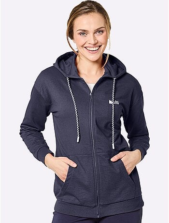 Veste sweat matière sweat - taille standard - witt