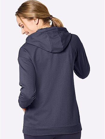 Veste sweat matière sweat - taille standard - witt