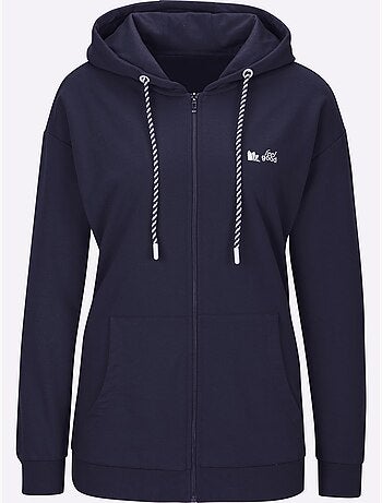 Veste sweat matière sweat - taille standard - witt