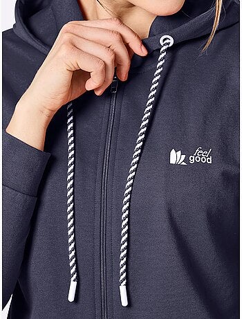 Veste sweat matière sweat - taille standard - witt