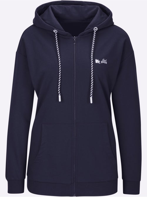 Veste Sweat Matière Sweat - Taille Standard - Witt - Kiabi