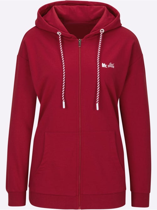 Veste Sweat Matière Sweat - Taille Standard - Witt - Kiabi