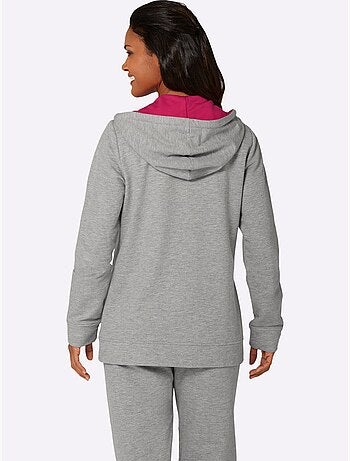 Veste Sweat Matière Sweat - Taille Standard - Witt