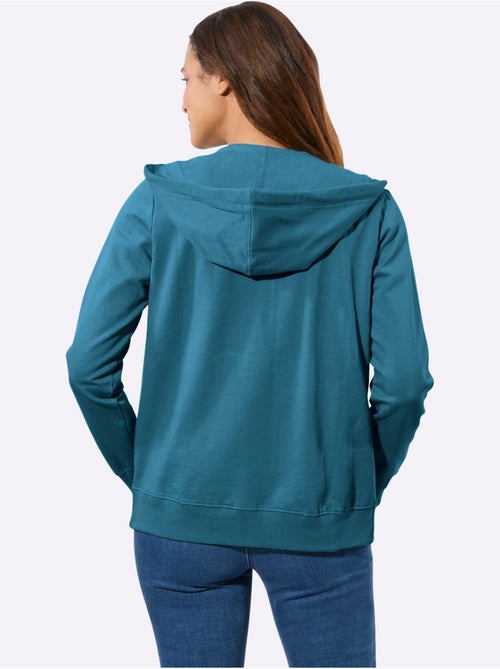Veste sweat pur coton - taille standard - witt - Kiabi Veste sweat pur coton - taille standard - witt - Kiabi