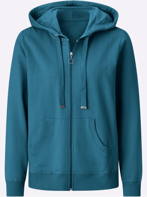 Veste sweat pur coton - taille standard - witt - Kiabi Veste sweat pur coton - taille standard - witt - Kiabi