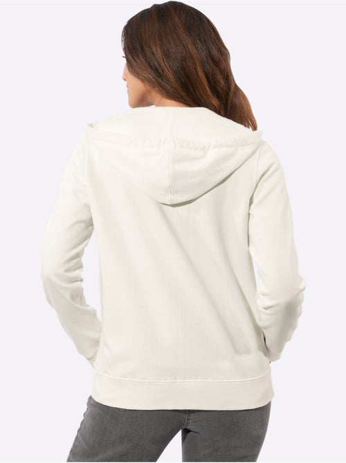 Veste sweat pur coton - taille standard - witt - Kiabi Veste sweat pur coton - taille standard - witt - Kiabi