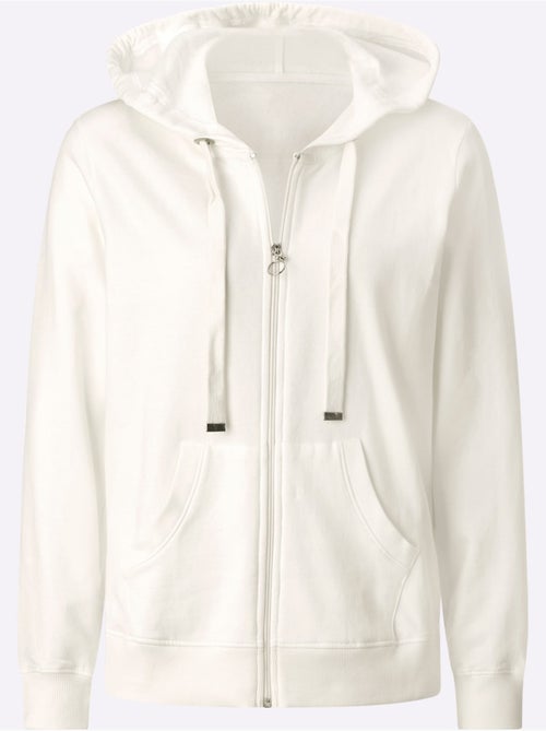 Veste sweat pur coton - taille standard - witt - Kiabi Veste sweat pur coton - taille standard - witt - Kiabi