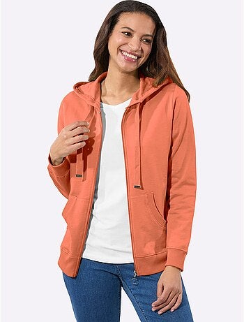 Veste sweat pur coton - taille standard - witt