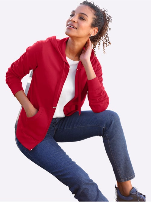 Veste sweat pur coton - taille standard - witt - Kiabi Veste sweat pur coton - taille standard - witt - Kiabi