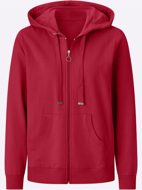 Veste sweat pur coton - taille standard - witt - Kiabi Veste sweat pur coton - taille standard - witt - Kiabi