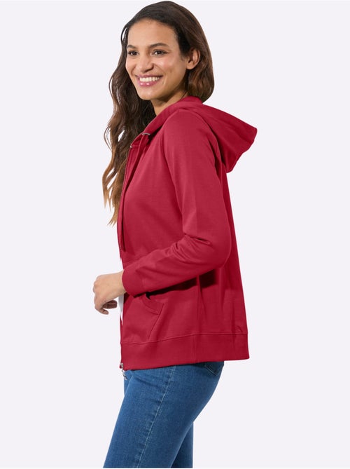 Veste sweat pur coton - taille standard - witt - Kiabi Veste sweat pur coton - taille standard - witt - Kiabi