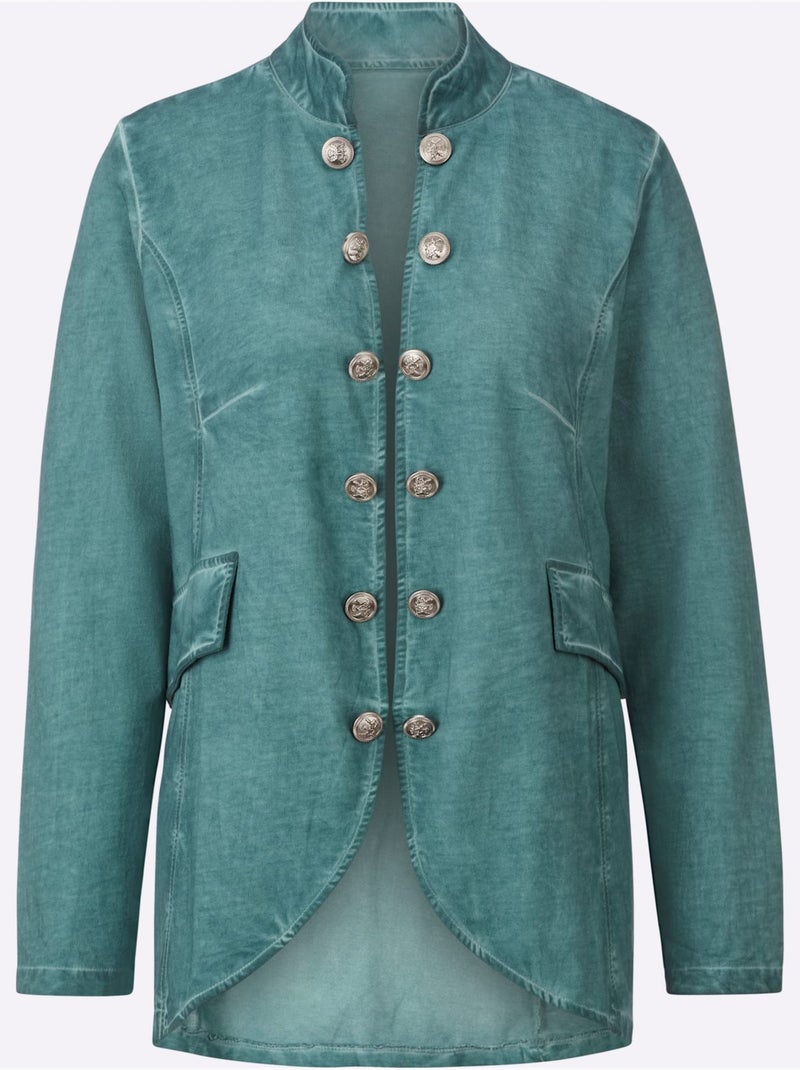 Veste Sweat Pur Coton - Taille Standard - Witt Vert - Kiabi
