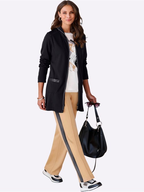 Veste Sweat Qualité Lisse Tendance - Taille Standard - Witt - Kiabi